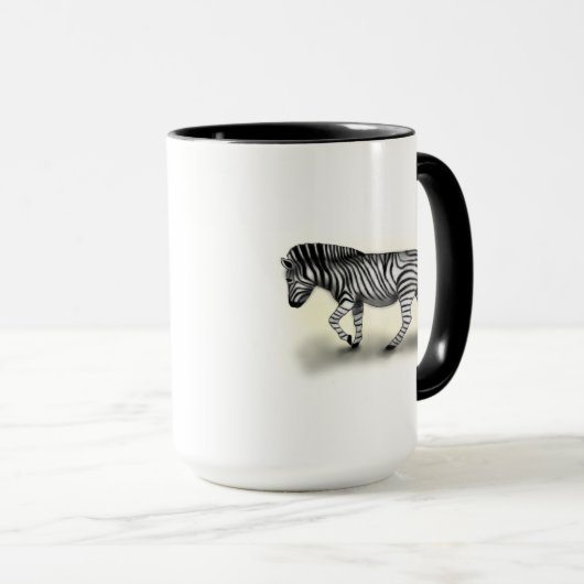 Mug "Zèbre" (Devant droit)