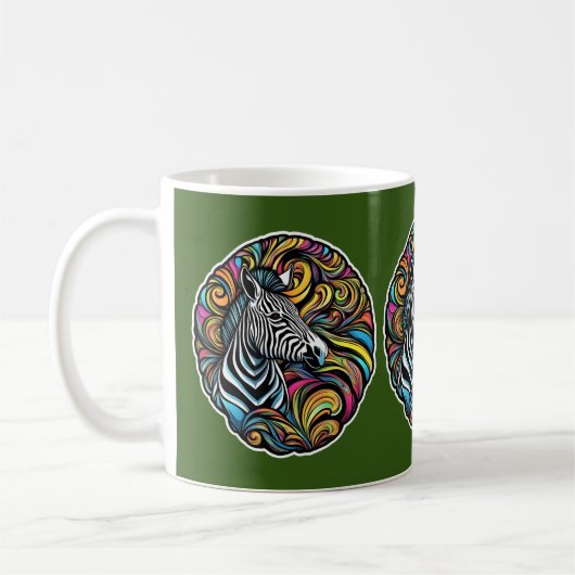 Mug Zèbre 1 (Gauche)
