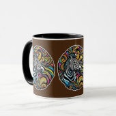 Mug Zèbre 1 (Devant gauche)