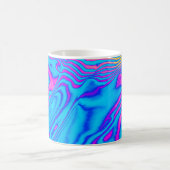 Mug Zèbre à rayures psychédéliques : Néon Fluorescent (Centre)