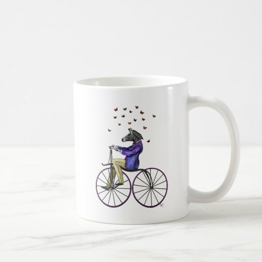 Mug Zèbre À Vélo (Droite)