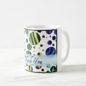 Mug Zèbre animal sauvage Merci (Devant droit)