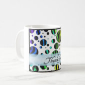 Mug Zèbre animal sauvage Merci (Devant gauche)