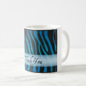 Mug Zèbre animal sauvage Merci (Devant droit)