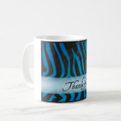 Mug Zèbre animal sauvage Merci (Devant gauche)