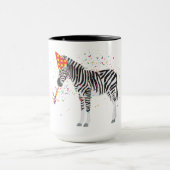 Mug Zèbre - Animaux ayant une fête (Centre)