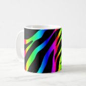 Mug zèbre arc-en-ciel (Devant gauche)
