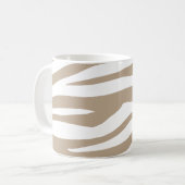 Mug Zebre beige (Devant gauche)