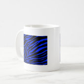 Mug zèbre bleu (Devant gauche)