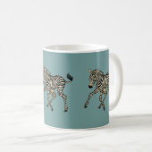 Mug zèbre de bébé (Devant droit)