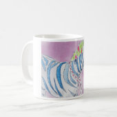 Mug Zèbre de rocker punk (Devant gauche)