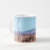 Mug Zèbre des plaines dans le parc national de Kruger, (Devant gauche)