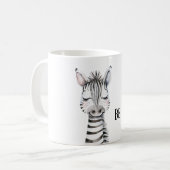 Mug Zèbre heureux (Devant gauche)