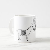 Mug zebre humour code barre qr evolution citation drol (Devant gauche)