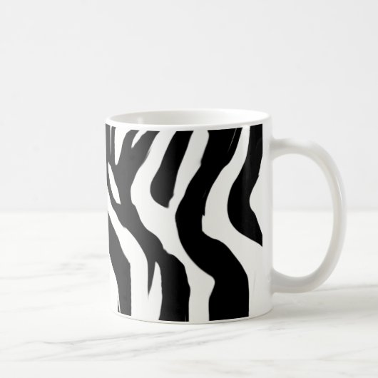 Mug zèbre-motif (Droite)