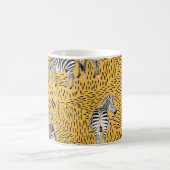 Mug Zèbre rayures : arrière - plan sans couture dessin (Centre)