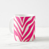 Mug Zèbre rose (Devant gauche)