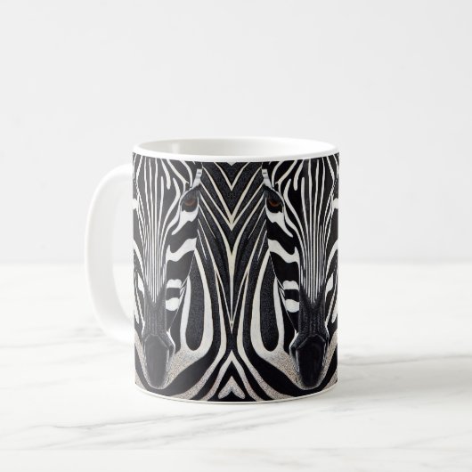 Mug Zèbre sauvage (Devant gauche)