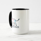 Mug Zèbre transgenre (Devant gauche)