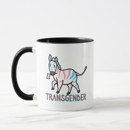 Mug Zèbre transgenre (Gauche)