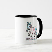 Mug Zèbre transgenre (Devant droit)