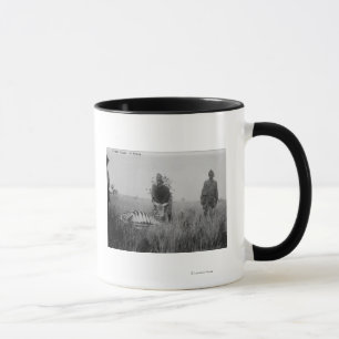 Mug Zèbre tué par des indigènes en photographie de
