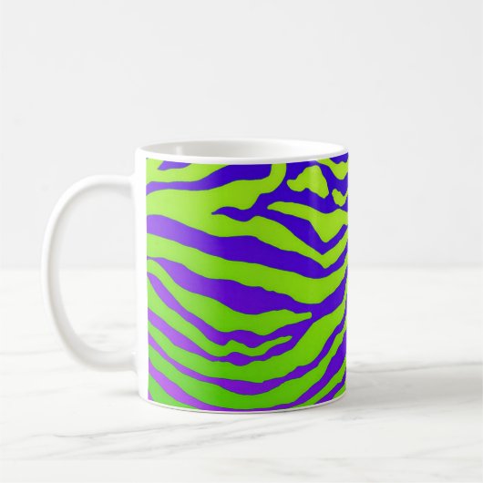 Mug Zèbre vert (Gauche)