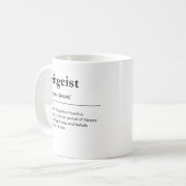 Mug Zeitgeist Définition Allemand Contemporain (Devant gauche)