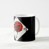 Mug Zen avec le cercle #1 d'Ensō (Devant droit)