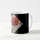 Mug Zen avec le cercle #2 d'Ensō (Devant droit)