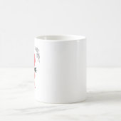 Mug Zen Boatman Red Sun Minimalist Silhouette (Centre)