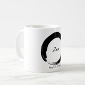 Mug Zen : Maintenez-le simple (Devant gauche)