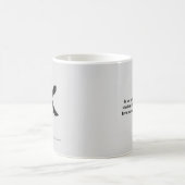 Mug Zen personnalisable avec message personnalisé (Centre)