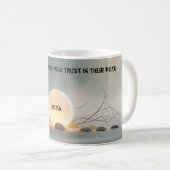 Mug Zen Serenity Full Wrap Mug: Mindful Healing Gift (Devant droit)