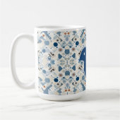 Mug ZEN:Soft Blue & White Serenity Customizable (Gauche)