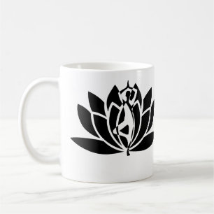 Mug Zen Yoga Lotus Fleur Spirituel Namaste