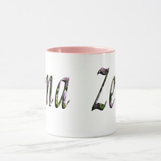 Mug Zena, Nom, Logo, (Centre)
