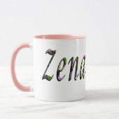Mug Zena, Nom, Logo, (Gauche)