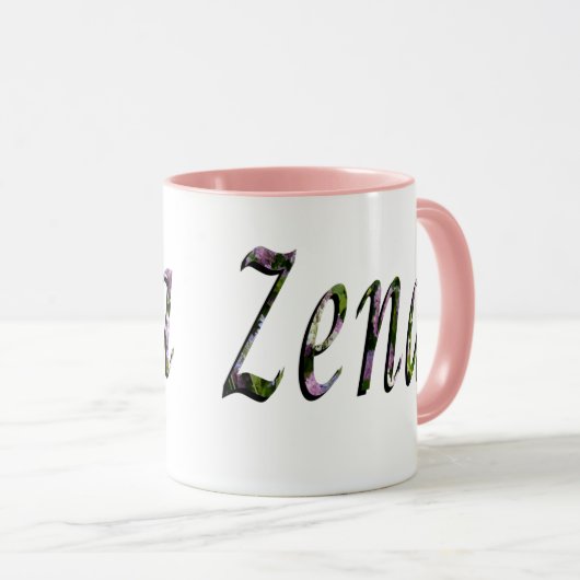 Mug Zena, Nom, Logo, (Devant droit)