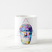 Mug Zeno de Citium Colorful Philosopher Portrait (Centre)