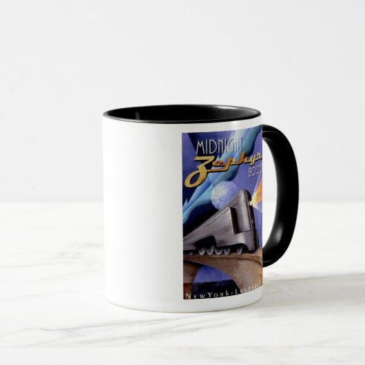 Mug Zephyr de minuit (Devant droit)
