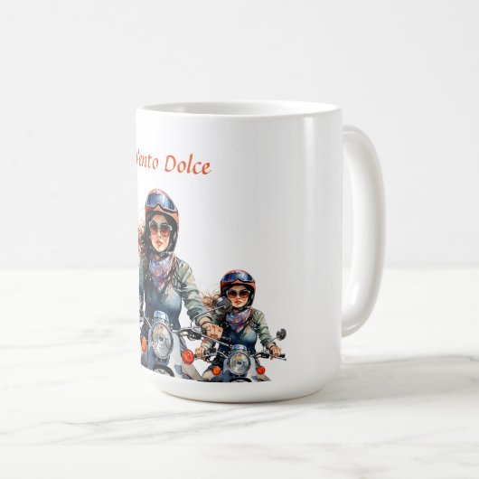 Mug "Zephyra" "Vento Dolce" - Vent doux (Devant droit)