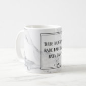 Mug Zeppelin drôle style 80s (Devant gauche)