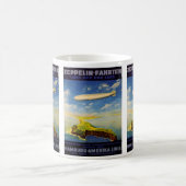 Mug Zeppelin Voyages ~ Survol de la mer et de la terre (Centre)