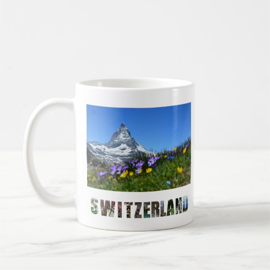 Mug Zermatt Matterhorn Suisse Alpes suisses (Gauche)