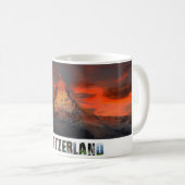 Mug Zermatt Matterhorn Suisse Alpes suisses coucher de (Devant droit)
