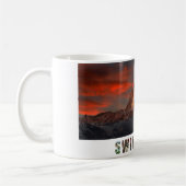Mug Zermatt Matterhorn Suisse Alpes suisses coucher de (Gauche)