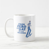 MUG ZÉRO À GAY EN 3 SECONDES (Gauche)