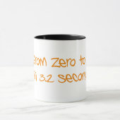 Mug Zéro au style de silhouette de sorcière (Centre)