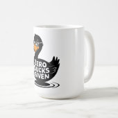 Mug Zéro Canards Donné - Drôle Cool Conception de Cana (Devant droit)